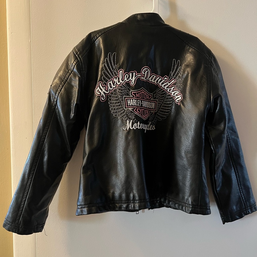 Girls size 6 Harley Davison Jacket